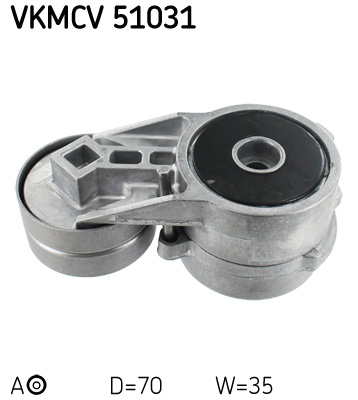 SKF VKMCV 51031 Rullo tenditore, Cinghia Poly-V
